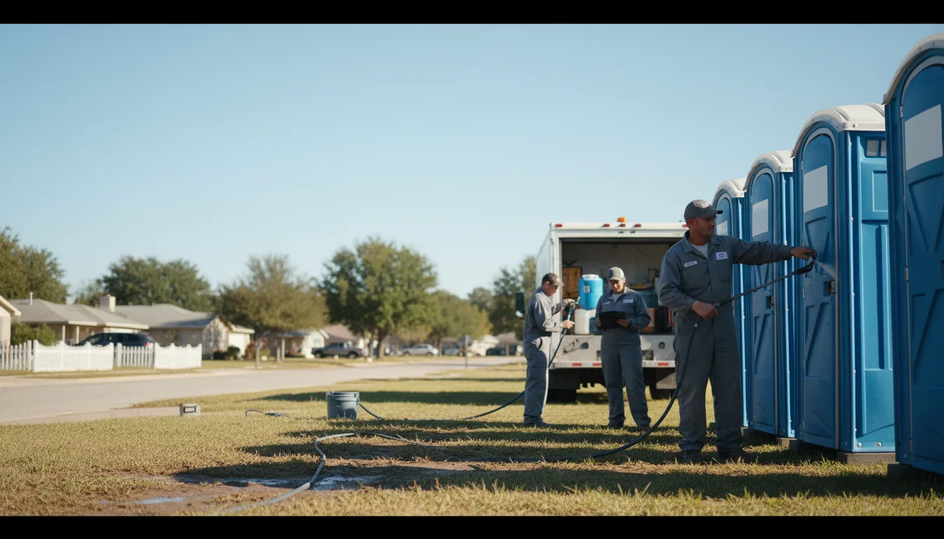 Long-Term Portable Toilet Rental in Pinetops, NC near me